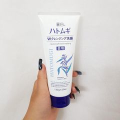 Sữa Rửa Mặt Làm Sáng Da Hatomugi Cleansing & Facial Washing 130g