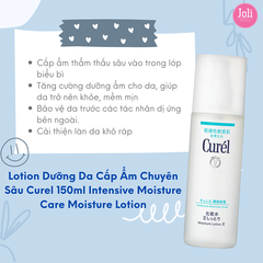 Nước Hoa Hồng Dưỡng Da Cấp Ẩm Chuyên Sâu Curel Intensive Moisture Care Moisture Facial Lotion 150ml