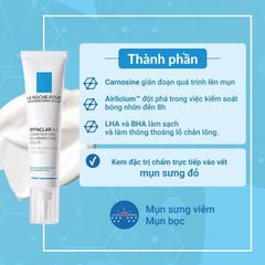 Kem Dưỡng Làm Giảm Mụn La Roche Posay Effaclar A.I 15ml