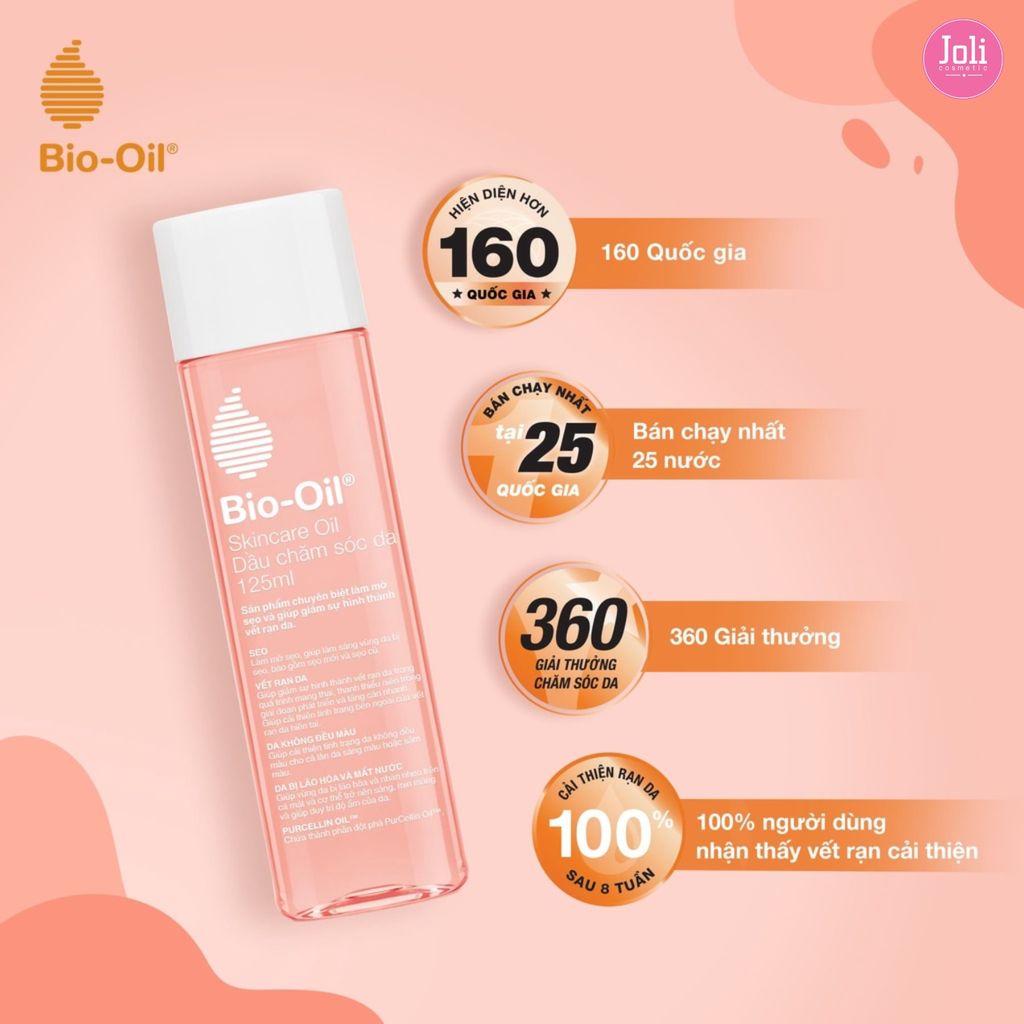 Dầu Chăm Sóc Da Bio-Oil Làm Giảm Rạn Da Mờ Sẹo Specialist Skincare Oil