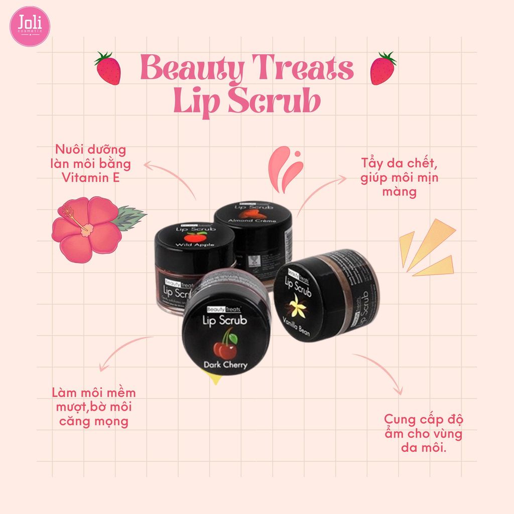 Tẩy Tế Bào Chết Môi Beauty Treats Lip Scrub