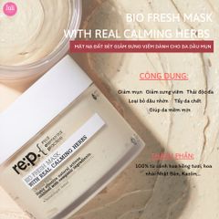 Mặt Nạ Đất Sét RE:P Bio Fresh Mask 130g