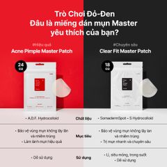 Miếng Dán Trị Mụn Cosrx Clear Fit Master Patch 18 Miếng