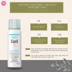 Xịt Khoáng Curel Cấp Ẩm Chuyên Sâu Intensive Moisture Care Deep Moisture Spray