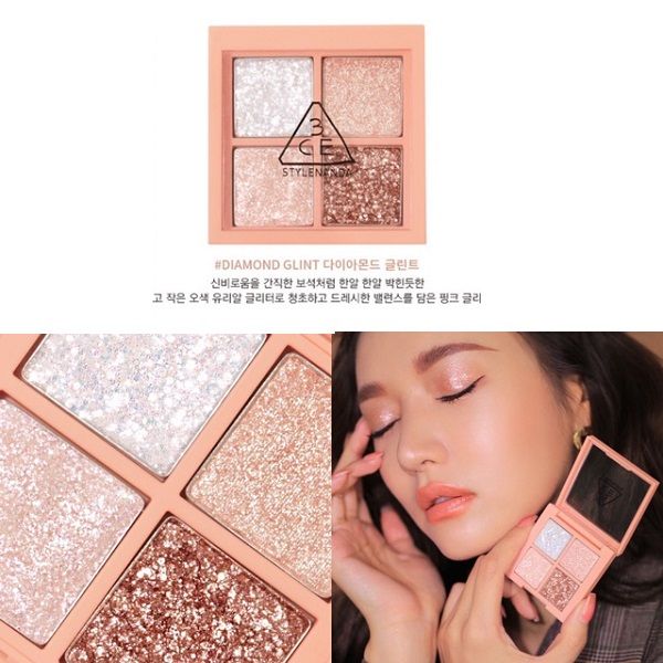 Bảng Phấn Mắt 4 Màu 3CE Mini Multi Eye Color Palette