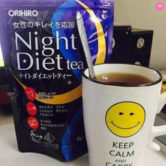 Trà Giảm Cân Ban Đêm Orihiro Night Diet Tea 2g x 20 Gói