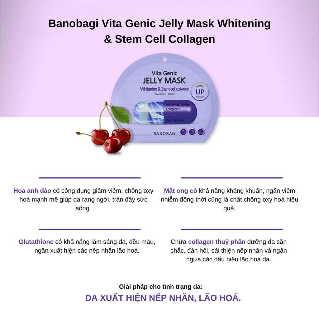 Mặt Nạ Banobagi Vita Genic Jelly Mask 30g