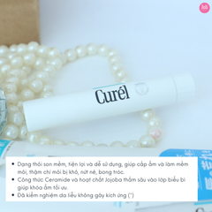 Son Dưỡng Ẩm Chuyên Sâu Không Màu Curel Intensive Moisture Care Moisture Lip Care Cream 4.2g