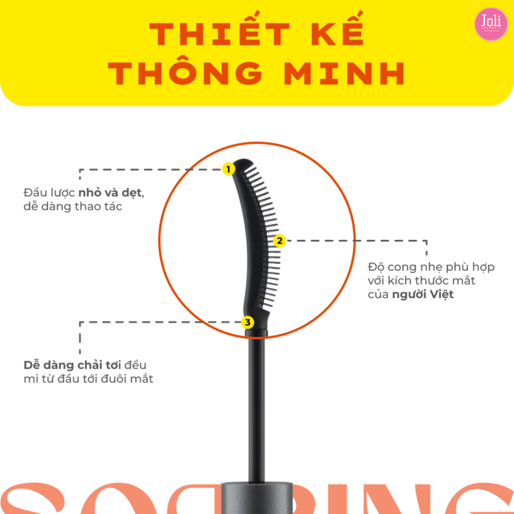 Chuốt Mi Dài Tơi Lâu Trôi Lemonade Soaring Mascara 6ml