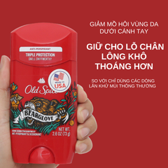 Set Sữa Tắm Old Spice Bearglove 473ml + Sáp Khử Mùi Old Spice Hương Bearglove 73g + Khăn Tắm Bandana