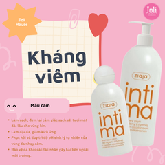 Dung Dịch Vệ Sinh Phụ Nữ Intima Ziaja Creamy Wash Ba Lan 200ml