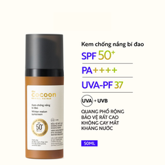 Kem Chống Nắng Bí Đao Cocoon Winter Melon Suncreen SPF50+ PA ++++ 50ml