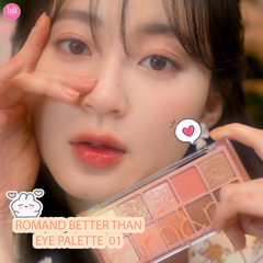 Bảng Phấn Mắt 10 Màu Romand Better Than Eye Palette