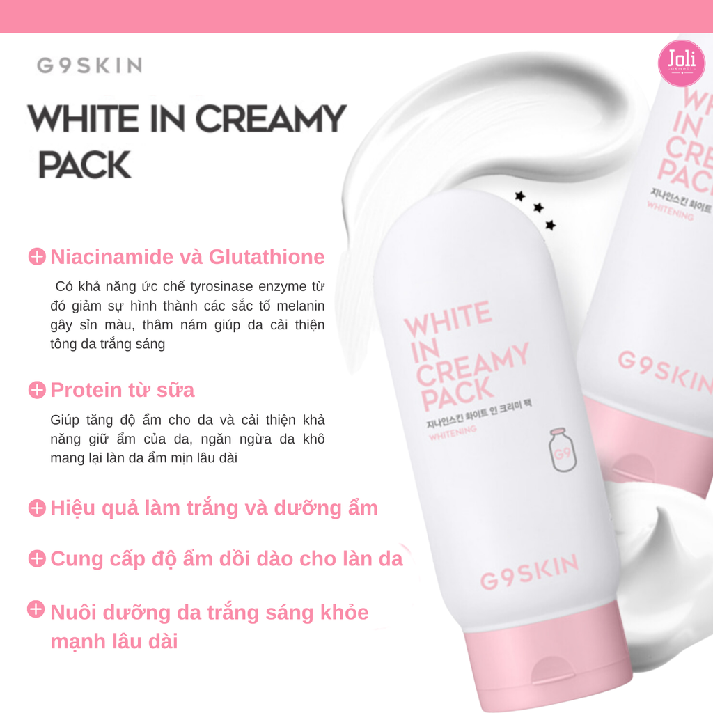 Kem Ủ Trắng Da Toàn Thân G9 Skin White In Creamy Pack 200ml