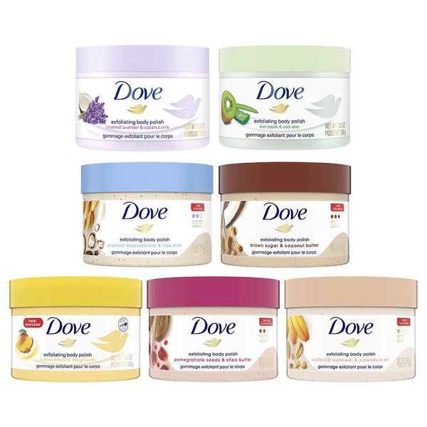 Tẩy Tế Bào Chết Body Dove Exfoliating Body Polish 298g (Bản Mỹ)