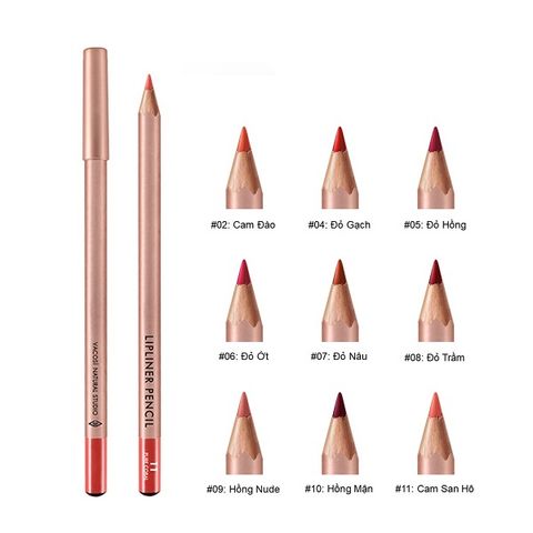 Chì Kẻ Môi Vacosi VL01 Natural Studio Lipliner Pencil