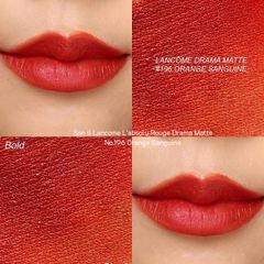 Son Lì Lancome L'Absolu Rouge Drama Matte Lipstick 196 Orange Sanguine