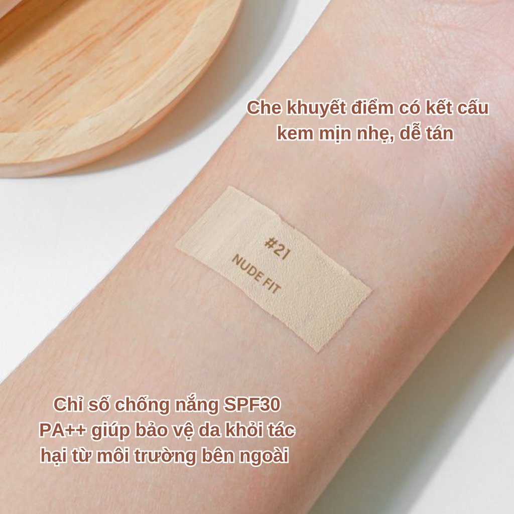 Kem Che Khuyết Điểm Lilybyred Magnet Fit Liquid Concealer SPF30/PA++ 8g