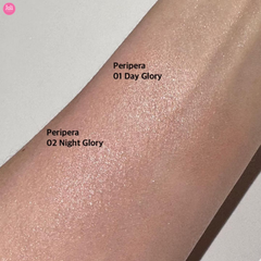 Phấn Bắt Sáng Peripera Pure Glory Highlighter Set (Tặng kèm cọ)