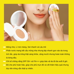 Phấn Nước Cho Da Khô Lemonade Matte Addict Cushion SPF50+ PA+++ 15g