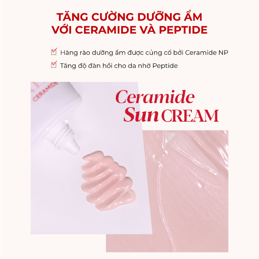 Combo Kem Chống Nắng Dưỡng Ẩm Espoir Water Splash Sun Cream Ceramide SPF50+ PA++++ 60ml + 20ml