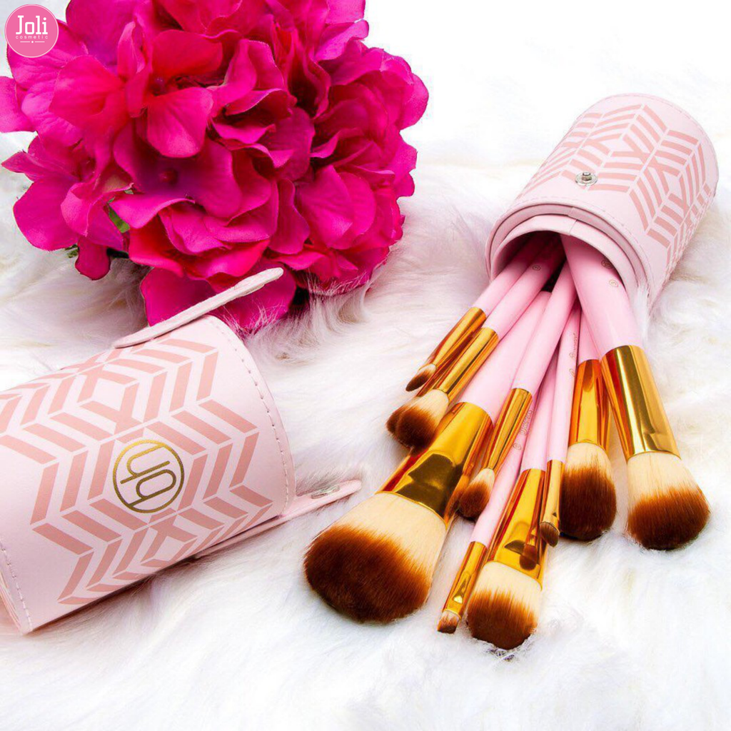 Bộ Cọ Trang Điểm 10 Cây BH Cosmetics Pink Perfection Brush Set