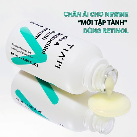 Tinh Chất Dưỡng Căng Bóng Trẻ Hoá Da Tia'm Vita A Bakuchiol Youth Serum 40ml