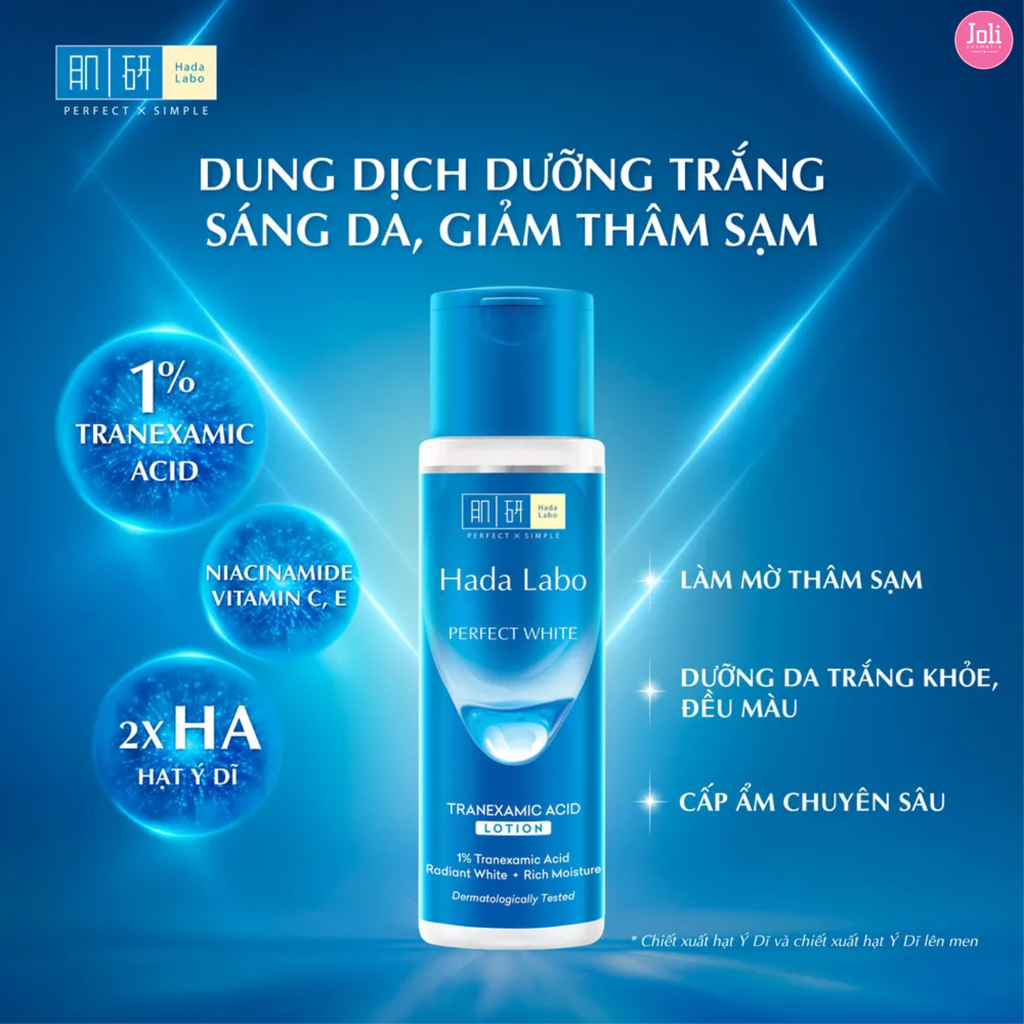 Dung Dịch Dưỡng Trắng Hada Labo Perfect White Tranexamic Acid Lotion 170ml