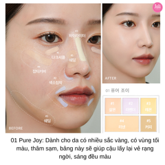 Bảng Phấn Che Khuyết Điểm Clio Kill Cover Founwear Conceal Palette 4.2g