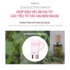 Kem Chống Nắng Cấp Ẩm Nâng Tone Espoir Water Splash Cica Tone Up Cream SPF50+ PA++++ 60ml