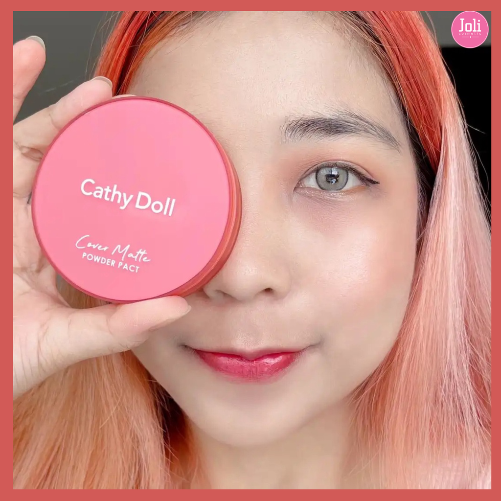 Phấn Nền Mịn Lì Cathy Doll Cover Matte Powder Pact SPF30 PA +++ 12g