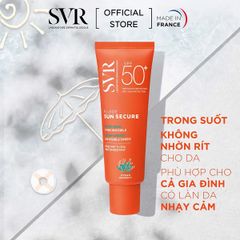 Kem Chống Nắng Trong Suốt SVR Sun Secure Fluide SPF50+ 50ml