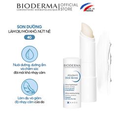 Son Dưỡng Dạng Sáp Làm Dịu Môi Khô Giảm Nứt Nẻ Bioderma Atoderm Stick Levres 4g