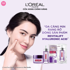 Kem Dưỡng Ban Ngày Cấp Ẩm Giảm Nếp Nhăn Loreal Revitalift Hyaluronic Acid Plumping Cream Day