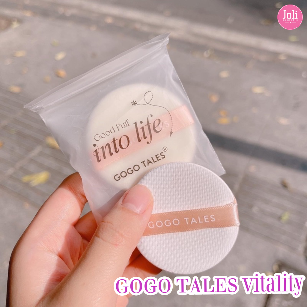 Cushion Phấn Phủ 2 in 1 Kết Hợp 2 Tầng GOGO TALES Vitality