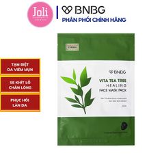 Mặt Nạ BNBG Tràm Trà Giúp Thải Độc Da Giảm Mụn 30ml Vita Tea Tree Healing Face Mask Pack