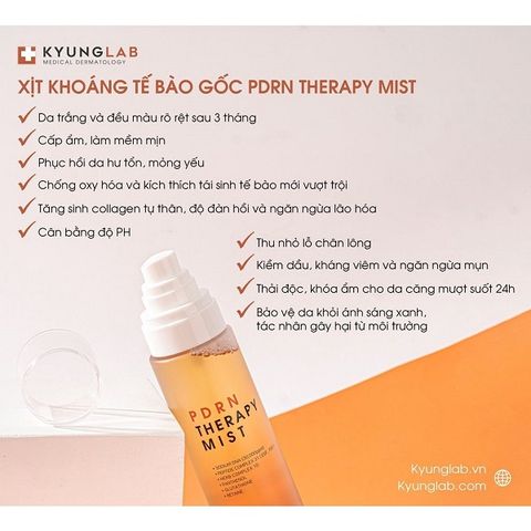 Xịt Khoáng Dưỡng Ẩm Kyung Lab Pdrn Therapy Mist 150ml