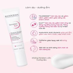 Gel Dưỡng Ẩm Giảm Bọng Mắt Bioderma Sensibio Eye Contour Gel 15ml