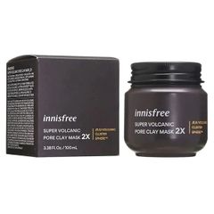 Mặt Nạ Đất Sét Innisfree Super Volcanic Pore Clay Mask 2X 100ml