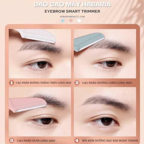 Dao Cạo Mày Habaria Eyebrow Smart Trimmer 3P