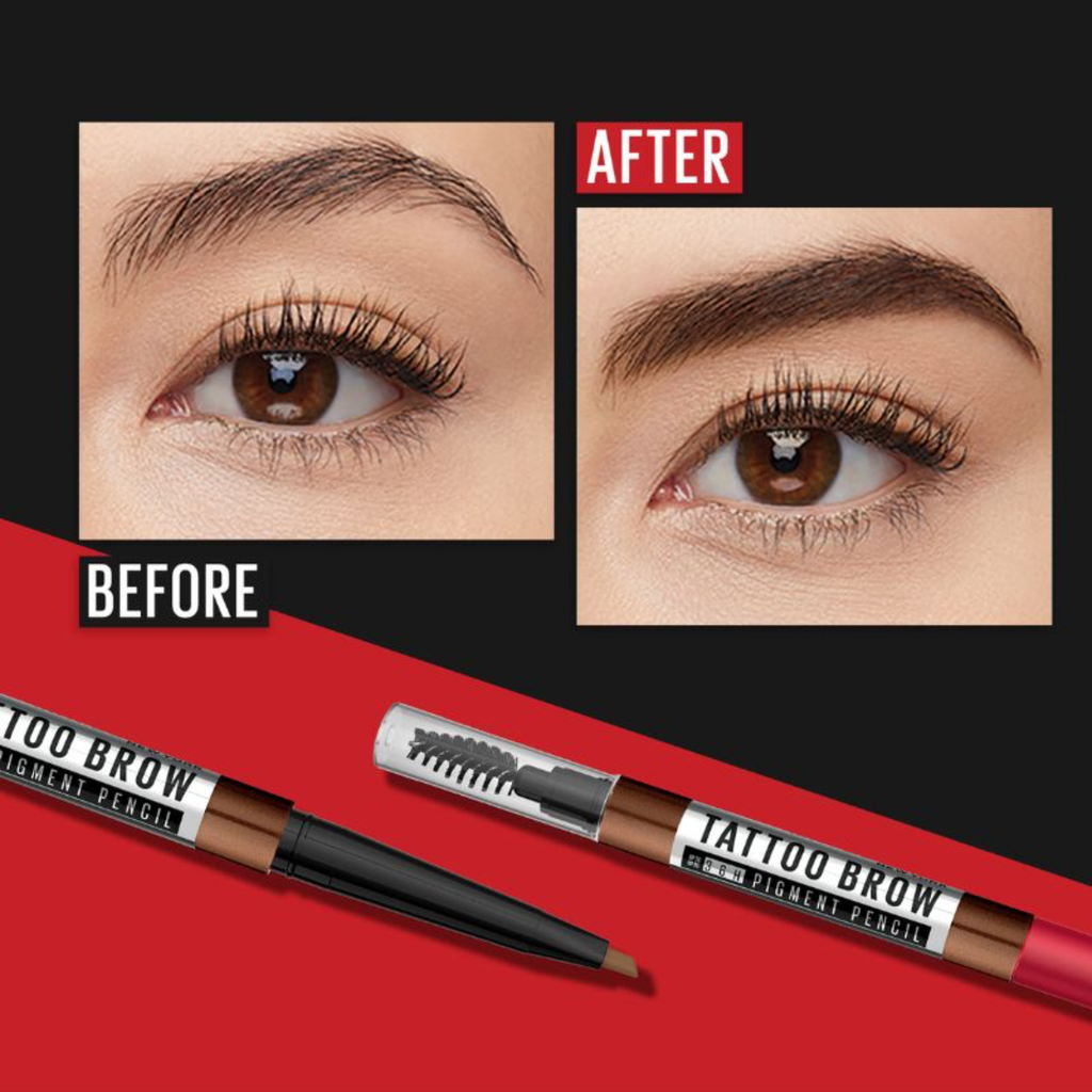 Chì Kẻ Mày Maybelline Lâu Trôi 36H Tattoo Brow Pigmented Pencil