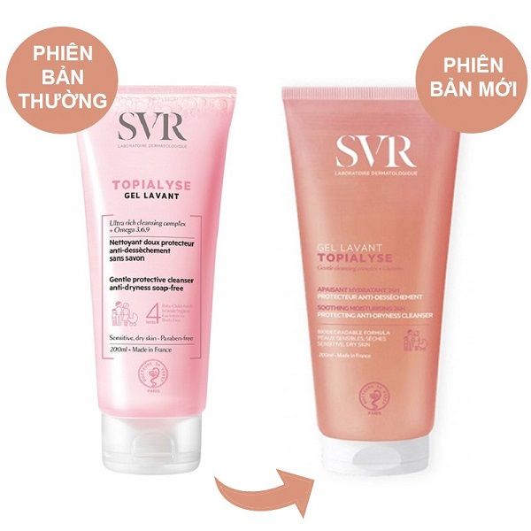 Gel Rửa Mặt Không Chứa Xà Phòng Cho Da Khô Và Nhạy Cảm SVR Topialyse Gel Lavant