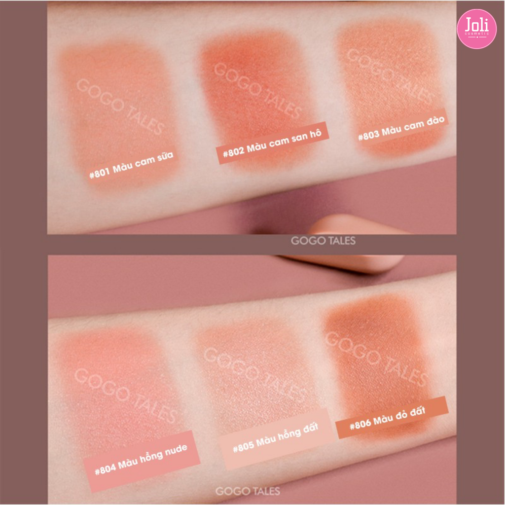 Phấn Má Hồng Gogo Tales Crafted Elegance Blusher 5g