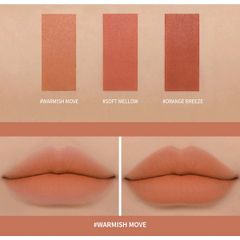 Son Thỏi 3CE Soft Matte Lipstick Warm Edition