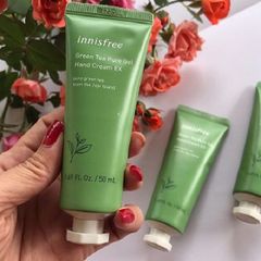 Kem Dưỡng Tay Innisfree Green Tea Pure Gel Hand Cream EX 50ml