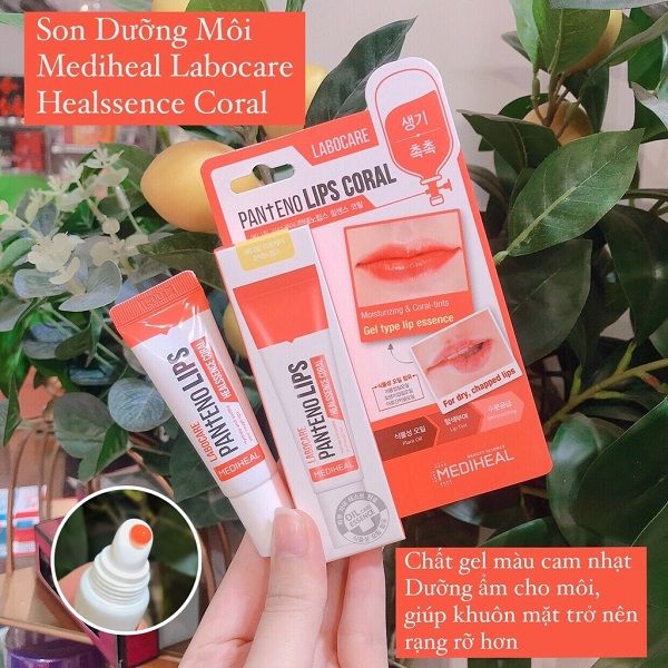 Gel Dưỡng Ẩm, Làm Hồng Môi Mediheal Labocare Pantenolips Healssence 10ml