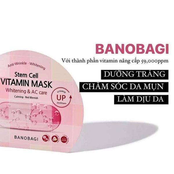 Mặt Nạ Banobagi Stem Cell Vitamin Mask