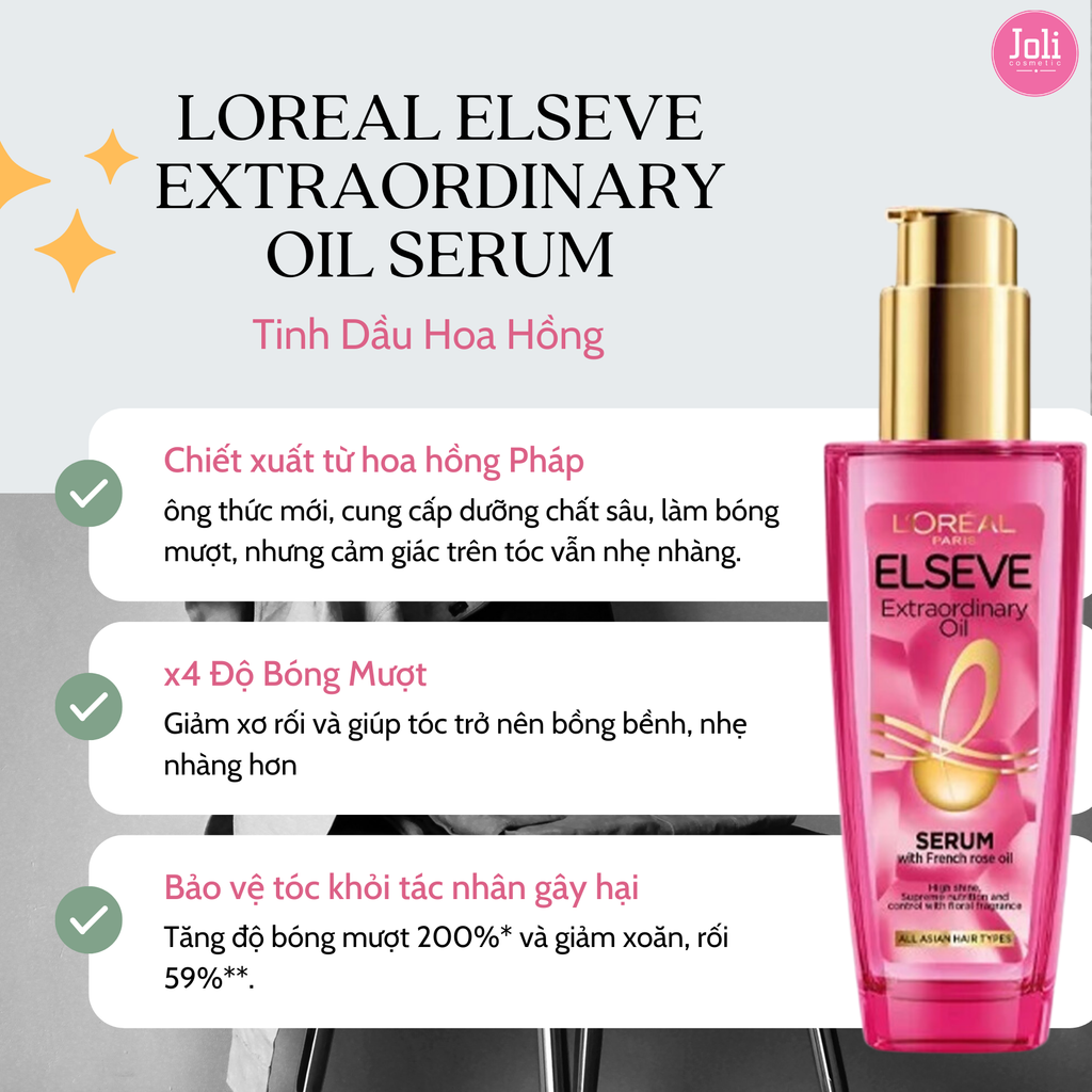 Dầu Dưỡng Tóc Loreal Elseve Extraordinary Oil Serum 100ml