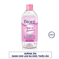 Nước Tẩy Trang Biore Soften Up Dưỡng Ẩm Da Perfect Cleansing Water 400ml