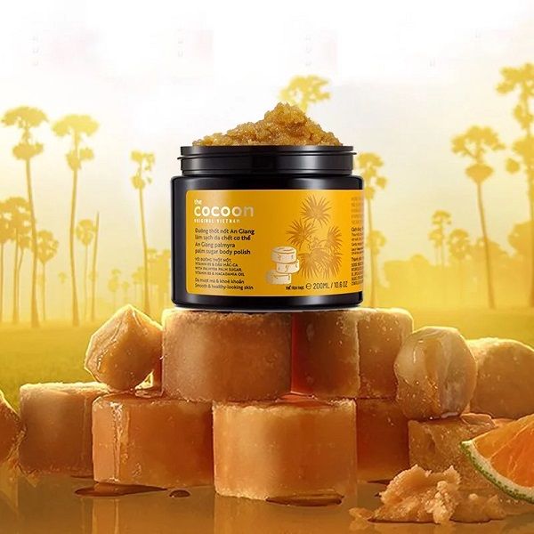 Tẩy Da Chết Body Đường Thốt Nốt An Giang Cocoon Palmyra Palm Sugar Body Polish 200ml